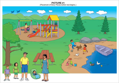 English Story Piece Placement