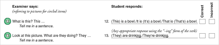 IPT Oral English Test - Form G